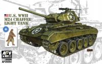 1/35 U.S. WWII M24 Chaffee Light Tank