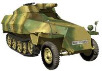 1:35 SDKFZ 251D/9 1/2TRK W/75MM