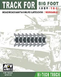 1:35 Big Foot Track for 2/M3A3/AAV7A1/MLRS Late/CV90 (Workable)