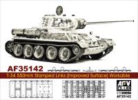 1:35 AFV T-34 550mm Stamped Links (Improved Surface) Workable