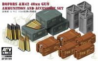 1:35 Bofors & M42 40mm Gun Ammo & Accessories