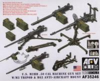 1/35 U.S. M2HB .50cal Machine Gun Set w/M3 Tripod