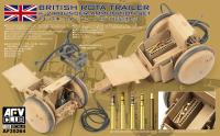 1/35 WWII British Rota Trailer w/2 Pounder Ammunition Set