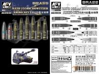 1/35 NATO 155mm Howitzer Ammo Set (Brass)