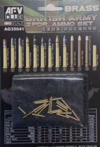 1/35 British army 2pdr Ammo(Brass) set