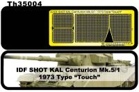 1:35 IDF SHOT KAL Centurion Mk. 5/1 1973 Type Etching Parts for Turret Basket