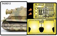 1:35 WWII German STURMTIGER  Late Version for Muffler Cover & Tool Buckles