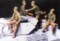 1:35 US M10 Tank Infantry "PICKUP" 4FIGS