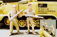 1:35  SDKFZ11 Crew 2 AFRIKA KORPS 2 Figures