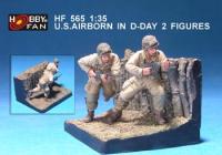 1:35 US Airborn in D-DAY (2 Figs.)