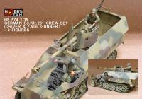 1:35  German Sd.Kfz 251 Crew Set (Driver and 7.5cm Gunner) 2 Figures