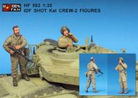 1:35 IDF Shot Kal Crew-2 Figures