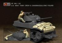 1:35 US M5A1 Tank Crew & Sandbags (II) - One Figure