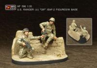 1:35 US Ranger (II) "OIF" ISAF-2 FIGURES W/ Base