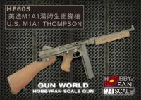 1:4 Hobby Fan Gun World U.S. M1A1 Thompson