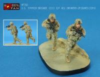 1:35 US Stryker Brigade (III) O/F ACU Infantry - 2 Figures