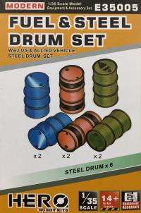 1/35 Fuel and Steel Drum Set
