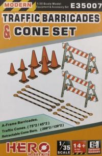 1/35 Traffic Barricade and Cones