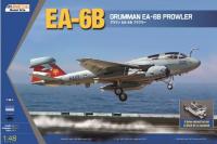 1/48 EA-6B (New Tooling) with 3 wheel tractor