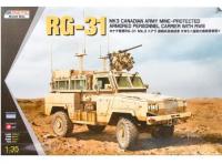 RG-31 MK3 Canadian Army Mine-Protected Armored Personnel Carrier with RWS