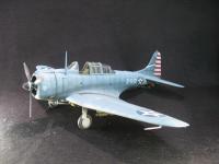 1:18 U.S. Navy SBD-3 Dauntless "Battle of the Coral Sea" Prebuilt Mode