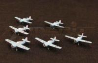 WWII F4F-4 Fighter  1/350 Scale set of 6