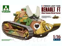 French Light Tank Renault FT Char Canon /Girod Turret