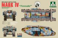 WWI Heavy Battle Tank MARK IV Female