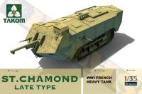 French Heavy Tank St.Chamond Late Type