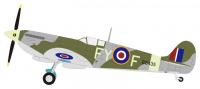 1/72 Spitfire MK.IX No. 611 Squadron RAF, 1942